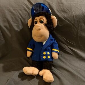 Vintage 1987 Michael Jackson's Pets Plush Toy  Bubbles The Chimp